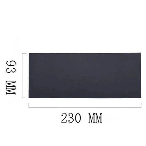 Top Tier Wet Dry Sandpaper Set Ranging From 60 To 20,000 Grit With Silicon Carbide Sheets, shown in 230mm x 93mm size for versatile sanding.