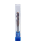 Front view of 1/4 Inch Ball Nose Solid Carbide End Mill For Aluminum And Non-Ferrous Metals, 37 Degree Helix, 3 Flute, ZRN Coated Milling Bit