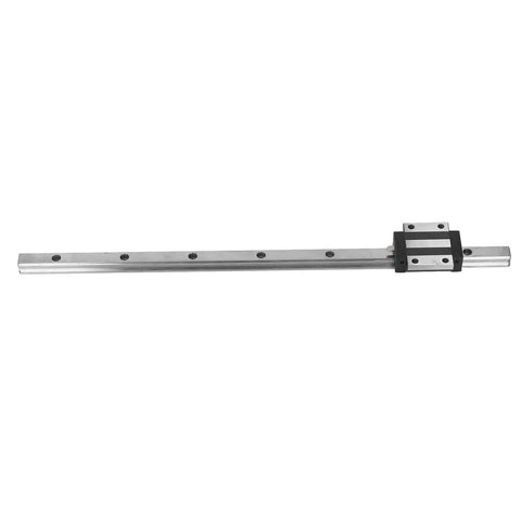 Level Up Your CNC Machine Or 3D Printer Build With This Badass Heavy Duty Linear Sliding Guide System Using Rust Resistant Steel Rails And Ultra Smooth Bearing Blocks For Zero Drag Super Fast Precision Automation Projects. steel rail and bearing block guide for CNC or 3D printer