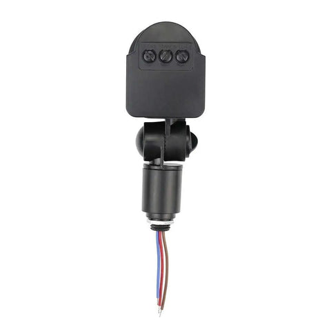 Outdoor PIR Motion Sensor Switch For LED Flood Light, DC 12V Automatic Infrared Sensor, 140 Degree Detection, weatherproof