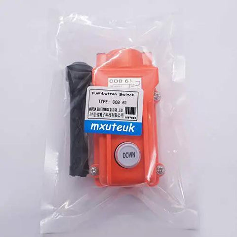 Rainproof Up Down Switch Control Station For Cranes And Hoists Pendant Push Button Switch Momentary Weatherproof