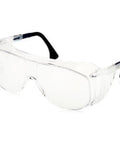 Kickass Over The Glasses Safety Specs With Clear Anti Fog Wraparound Lens For Prescription Wearers And Work Sites All Day Legend Built Different Pro Grade Gear, clear polycarbonate frame.