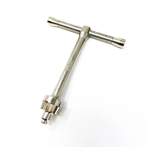 Pro Tek 48296 G3 Wood Lathe Chuck Kit With 2 Inch Standard Jaws, nickel-plated metal T-bar tool for secure gripping