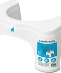 Toilet Stool 2.0 Base 7 Inch White for Natural Elimination, features durable design and non-slip base, doctor recommended comfort.