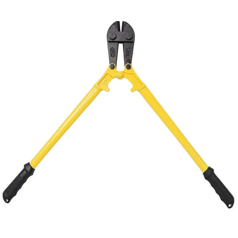 Heavy Duty 24 Inch Bolt Cutter With Forged Hardened Jaws And Ergonomic Soft Grip Handles Built To Be A Real Workhorse For Cutting Bolts Chains