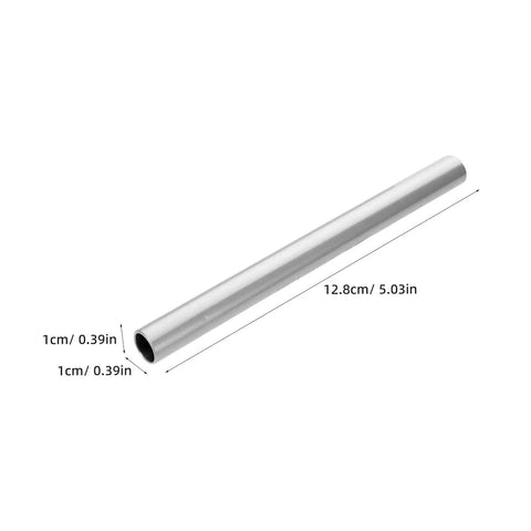 Five Pack Aluminum Tent Pole Repair Sleeves Replacement Connectors For Camping Poles Portable Rod Repair Kit in close-up view