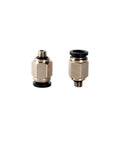 Get These 5pcs M3 To M6 Push-In Quick Connect Air Fittings With One Touch Design For Straight Couplers And Pneumatic Pipe Hose Tube Connectors That Make Your Job A Cinch. Brass M3-M6 air fittings with 1/8 BSP male thread, shown front view.