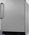 Game Changer Undercounter All Freezer With Stainless Steel Finish and Slick Towel Handle, compact design with digital control.