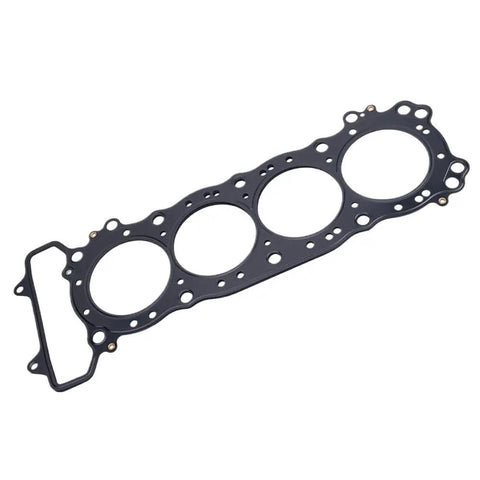 High Performance Motorcycle Engine Cylinder Head Gasket Direct Replacement For CB900F CBR900RR CBR919RR, steel composite, four circular openings.