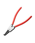 7 Inch External Snap Ring Pliers Kit With Bent Jaw Pliers 5/64 Inch Tip Diameter CRV Steel Ring Remover Retaining Durable Black Finish