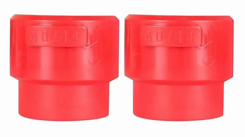 Universal Motorcycle Fork Seal Driver Tool Kit With Six Adapters 35 36 40 41 42 43 45 46 47 48 49 50 red 40/41 adapter