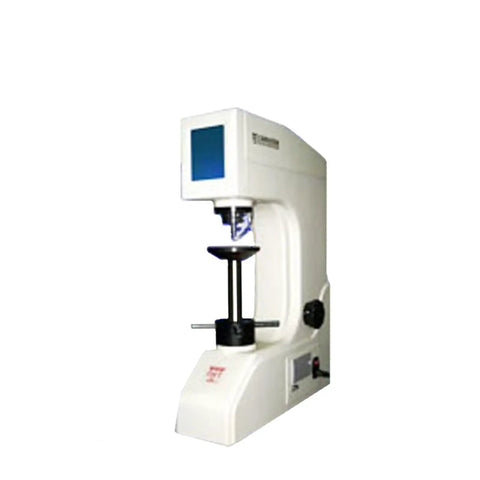 Workhorse Manual Rockwell Hardness Tester Machine For Metal Analysis Dial Direct Readout Desktop Testing Rig High Precision Industrial Hardness Gauge With Hassle Free Handle Lever And Rock Solid Build.