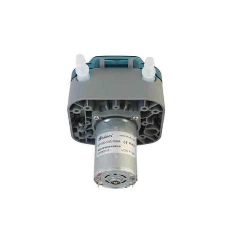 1250 Milliliters Per Minute Peristaltic Pump With Flip Top Head For Coffee And Syrup Transfer 12V Or 24V DC Compatible Compact Yet Mighty Gear Motor With Three Rotor High Precision Blue