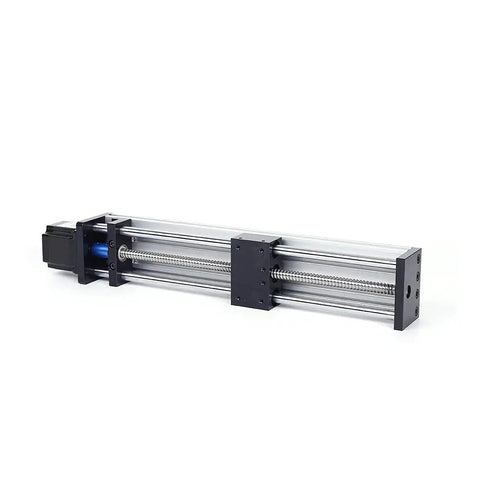 100 200 300mm Linear Axis Actuator With Ball Screw Guide Sliding Table 24V Stepper Motor 23NEMA 0.9Nm Torque For Precise CNC Automation And Smooth Motion Built To Move, metal CNC linear actuator