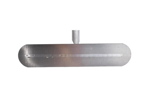 Round End Fresno Concrete Float 36 By 5 Inches, Carbon Steel With Adjustable Thread Bracket, Multi Mount Design