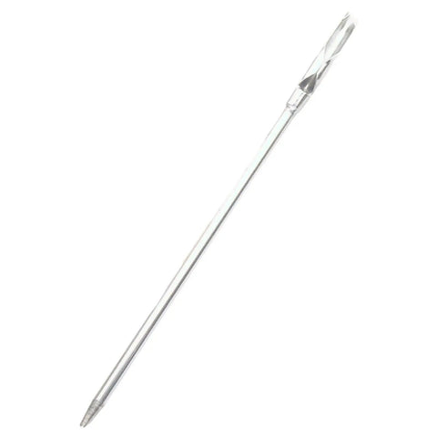 4X Drawstring Threader Aluminum Bodkin Tool For Quick Rope And Elastic Cord Threading, Ribbon And Tapestry Threading Aid For DIY Needlework, Crafting, Elastic Band Projects, Grab And Go Sewing Companion With Easy Grips, silver aluminum bodkin