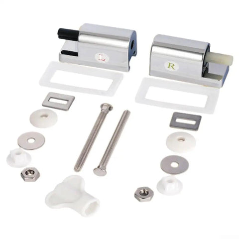 Soft Close Zinc Alloy Toilet Hinges Replacement For Traditional And Modern Bathrooms Quiet Self Closing Mounts