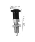 Heavy Duty Tough As Nails Stainless Steel Indexing Plunger With Spring Loaded Knob for precise locking in garage projects.