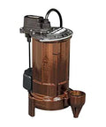 Built To Last 3/4 Hp Submersible Effluent And Sump Pump With Stainless Steel Bottom Screen and hermetically sealed motor.