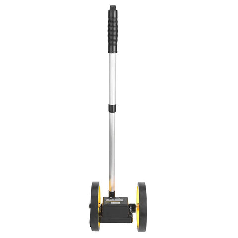 Xixian Double Wheel Measuring Tool Accurate Gear System for Distance with metal handle and two black wheels, ideal for precise measurements.