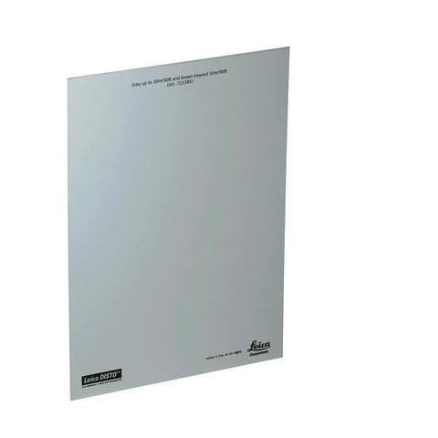 Hella Sturdy Big Target Plate For Laser Distance Meters Heavy Duty White Plastic Reflector Survey Tool Works Great For Long Range Shots And Tight Indoor Spaces Pro Level Gear