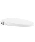 Non Electric Bidet Toilet Seat With Front And Rear Wash Adjustable Water Pressure Self Cleaning Nozzle Soft Close Lid And Side Control