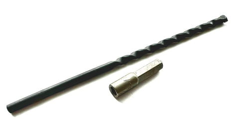 Permanent Hurricane Anchoring Kit For Doors And Windows White With Forty Anchor Points Includes Drill Bit And Hex Nut Driver