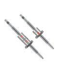 Hot Ball Screw Set Kit With 25mm SFU And DFU Lead Screws For DIY CNC Builds Featuring Single Or Double Nuts Plus BKBF Support Bracket, DSGH Housing, And Solid Coupling Adapter, 25mm steel lead screws with nut housings