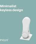 Two Pack Kid Friendly Child Proof Door Lever Locks With 3M Adhesive No Drilling Easy Install Minimalist Design product image
