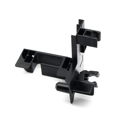 Rear Frame Hose Bracket For Agras T30 Drone Left Side Durable UAV Accessory, black plastic structure, angled view