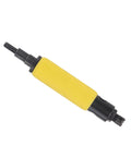 Close-up of Electric Drill Rivet Removal Tool Kit For 1/8 To 1/4 Inch Blind Rivets Alloy Steel Yellow Body Pro Grade Precision Extraction