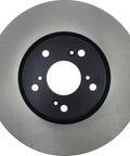 Centric Premium High Carbon front brake rotor with black center hub and five-lug pattern