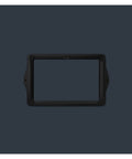 Heavy Duty Aluminum Resin Vat For 3D Printers Fits Mighty Mega Mini 8K Series, top view of tank with framing edges.