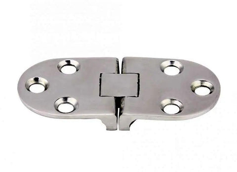 Built Like A Tank Marine Grade 316 Stainless Steel Hidden Hinge Set 180 Degree Concealed Turn Plate for folding tables.
