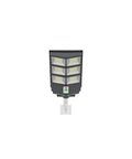 Front view of Lit Solar Street Light 300W Outdoor LED with motion sensor and remote control showing LED panels.