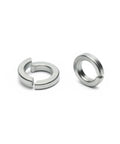 All Purpose Galvanized Spring Lock Washer Set M3 Through M30 For Machinery And Hardware High Carbon Steel Durable Assortment