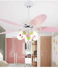 Hella Sleek Nordic Ceiling Fan With Wooden Leaf Blades And Built In Light And Smooth Quiet Airflow For Living Room Or Bedroom And Totally Chill Modern Decor Upgrades in pink bedroom.