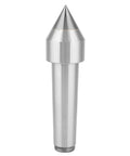 Durable Dead Center For Lathe And Milling Machine, Morse Taper 60 Degree Center With Cemented Carbide Tip, Heat Treated Steel