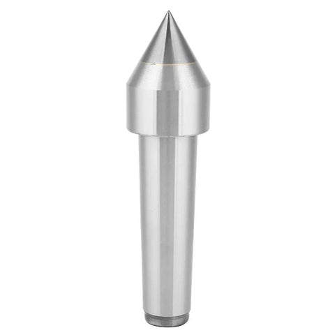 Durable Dead Center For Lathe And Milling Machine, Morse Taper 60 Degree Center With Cemented Carbide Tip, Heat Treated Steel