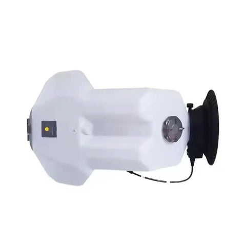 Water Tank Spreader System For UAV Planting T40 Compatible Drone Accessory side view white durable plastic