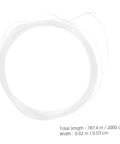 Coiled thread for Half Frame Glasses Thread Replacement Kit For Eyeglasses, Eyewear Repair String And Nylon Temple Tips Lanyard