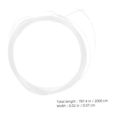 Coiled thread for Half Frame Glasses Thread Replacement Kit For Eyeglasses, Eyewear Repair String And Nylon Temple Tips Lanyard