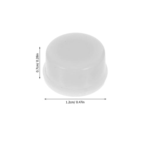 Small Windmill Shaft Ball Bearings Set For DIY Crafts And Jewelry Making, smooth plastic bearing, size 0.47 x 0.27 in