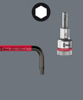 Hex-Plus 9-Piece Multicolor Imperial 2 L-Key Set close-up on red color-coded key and wear-resistant markings