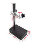 Grade 00 Precision Granite Measuring Stand With 150x100x50mm Base 8mm Holder And 250mm Dial Indicators Support Rod For Rock Solid Metrology And Tight Tolerance Setups
