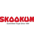 Logo of Skookum with 'Guaranteed Tough Since 1890' text in red on white background.