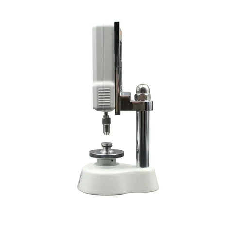 Grain Hardness Tester Penetrometer For Wheat Rice And Feed Digital Durometer Meter Gauge With 20kg Max Load 0.01kg Divisions 0.1N Accuracy Handy Handheld Grain Quality Analyzer Monitor, side view