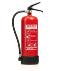 Rad Miniature Resin Fire Extinguisher 1/4 Scale Replica in red, showcasing printed decals and a detailed design for diorama decor.