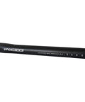 Close-up of Kids' Bike Handlebar 25.4mm Diameter 460mm Length Flat Bar Black Replacement for children's bicycle.