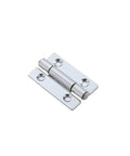 Heavy Duty Thickened 304 Stainless Steel Spring Hinge Built Tough Self Closing Silent Action Reinforced Four Hole Mounting Rust Proof Top Grade Hardware For Interior And Exterior Doors, silver finish.